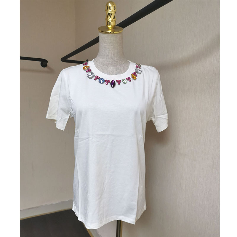 new tencel linen cotton blend high quality ladie's t-shirt